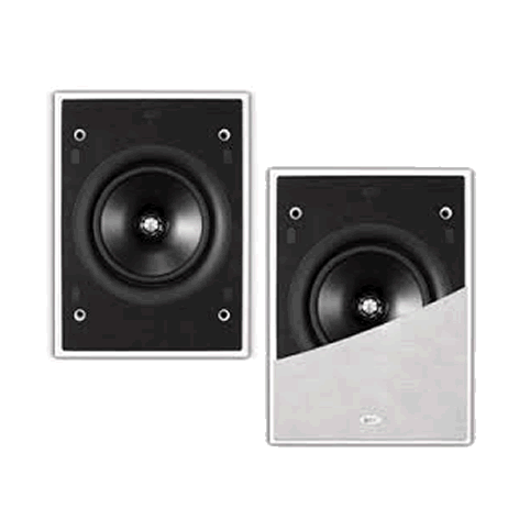 PAIR PACK KEF Ci160QL UNI-Q speaker RECTANGLE In Wall speaker - Click Image to Close